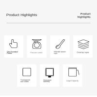 Organizador De Hierbas Para Cocinar Caja De Almacenamiento De Especias Jars De Aromaterapia Contenedor De Pimienta Y Azúcar Estilo Moderno PP - details 19