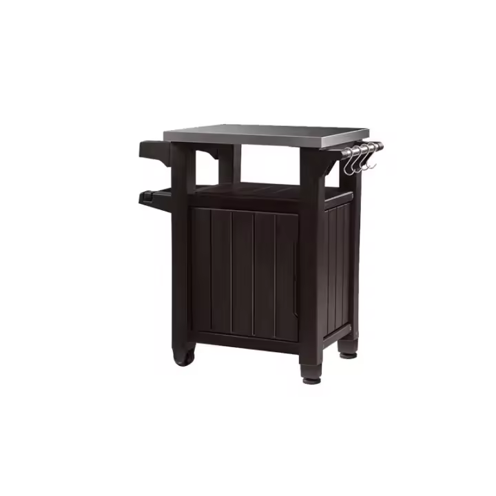 KETER 228955 Mueble barbacoa de exterior 76.4x51.7x89.6 cm - Marrón - 1