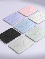 Funda De Cuero Para Tableta Samsung Galaxy Tab S11 Con Portador De Lápiz Y Soporte De Acrílico Transparente Protector Antichoque - details 0
