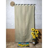Cortina para Puerta Exterior Mercatienda.es Elegante y Funcional 140x260cm Zigzag Amarillo - details 6