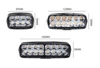Faros De Motocicleta LED 8 12 16 Altura De Luz Brillante Para Scooter Y Autocicleta Bombilla Modificada Luz De Trabajo Y Conducción - details 4
