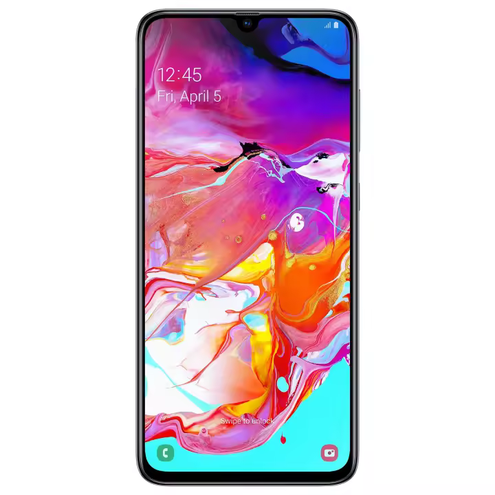 Samsung Galaxy A70 - Smartphone 4G (6,7'' - 128GO - 6 GO RAM) - Blanco - US Version - 1
