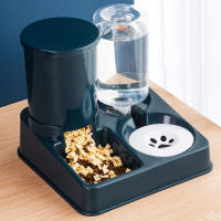 Comedero automático para mascotas, dispensador físico, bebedero automático para gatos, bebedero de acero inoxidable para gatos, dispensador de comida 2 en 1 - details 17