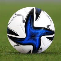 Bola De Fútbol Profesional Tamaño 5 PVC Para Entrenamiento Y Competencias Deporte Oficial Bolsa De Algodón Mecánica De Sujeción - details 3