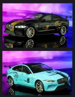 Jaguar XE SV PROJECT 8 Escala 1:18 Coche De Metal Diecast Con Sonido Y Luz Vehículo Coleccionable Para Niños Regalo De Cumpleaños - details 9
