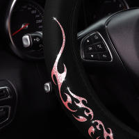 Cubierta De Volante Dinámica De Tótem De Llama Brillante Para Coche Sin Anillo Interior Ajuste Para 14.5-15 Pulgadas Accesorios Automotrices - details 17
