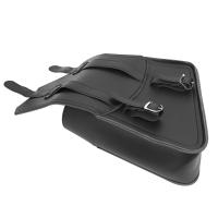 Bolsas De Sillín Universales Para Motocicleta En Cuero PU Negras Luggage De Estilo Bobber Custom Para Harley Sportster XL 883 1200 Honda Yamaha - details 3