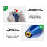 RELIFE RL-068 Pluma Ajustable Eléctrica Para Reparación De CPU Móvil Herramienta De Polido Y Corte Con Variedad De Cabezas De Mezcla - details 23
