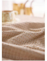 Mantel De Algodón Para Otoño Cuadrado Con Borde Francesa/Mantel De Café/Cubierta Para Mesas Finas Decoración De Mesa Tamaño Rectangular Material Poliéster/Celulosa - details 5