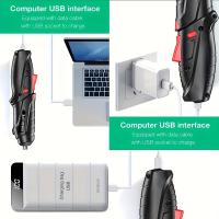 Destornillador Eléctrico Recargable Inalámbrico Potente Con Impacto Herramienta De Perforación Sin Cable Para Proyectos Domésticos Y De Jardín - details 5