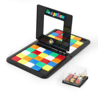 Juego Educativo De Tablero Para Niños Y Niñas Color Battle Square Racer Antiestrés Desarrolla La Lógica Y La Resolución De Problemas Juguetes Interactivos Para Padres E Hijos - details 8