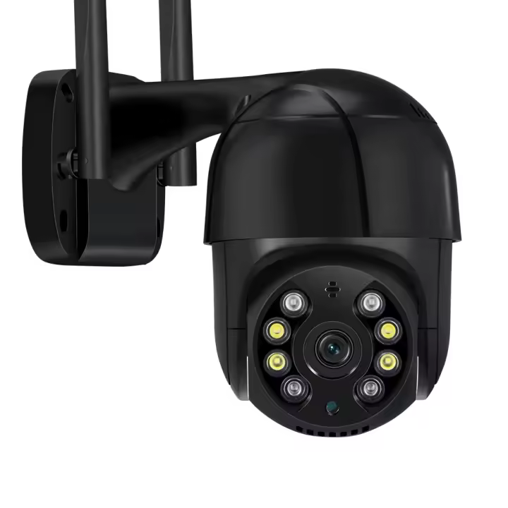 Cámara PTZ IP 5MP WiFi Exterior Con Detección De Humanos Y Audio 1080P Seguridad CCTV Inalámbrica P2P RTSP Zoom Digital 4X - 1
