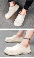 Zapatos De Cocina Para Hombres Resistentes Al Aceite Impermeables Antideslizantes De Talla Grande Para Exterior Y Jardín Cuatro Estaciones Antipalos EVA - details 6