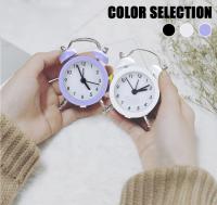 Reloj De Alarma De Doble Campana Para Luchar Contra Los Durmientes Fuertes Operado Por Batería Estilo Moderno Para Decoración De Dormitorio Y Hogar - details 0