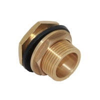 Grifo De Latón Para Tanque De Agua Conector De Cubetas De Riego Equipamiento De Almacenamiento De Agua Barros De Lluvia Fijación Click - details 4