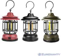 Farol de Camping Eléctrico Euroxanty | Lámpara COB-LED Portátil | Luz de Camping a Pilas - details 1