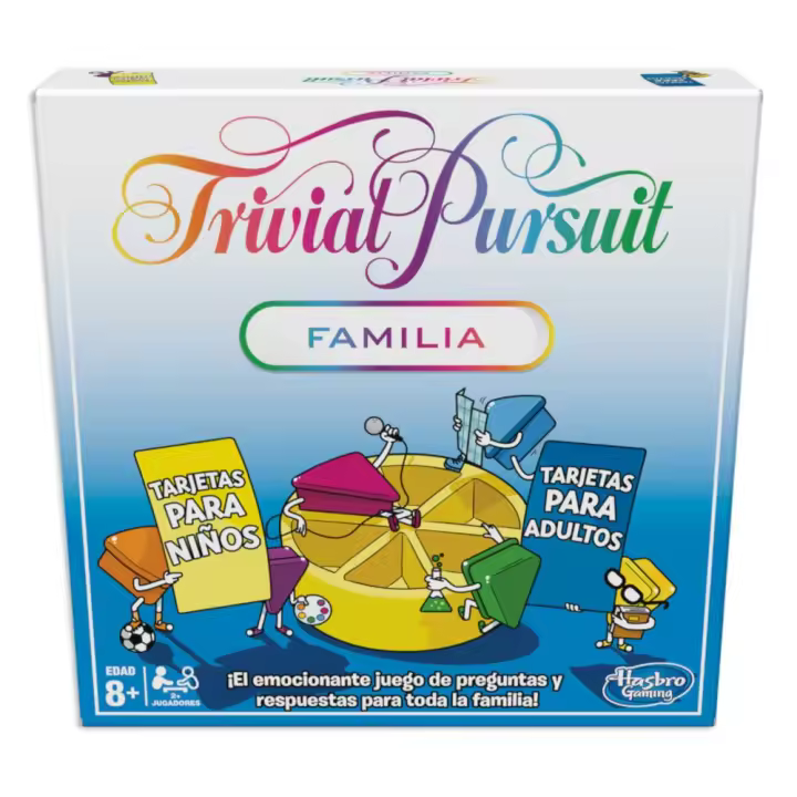 Hasbro - Juego de Mesa Trivial Pursuit Familiar (E1921105) - 1