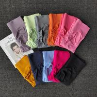 Pantalones Deportivos Yoga De Cintura Alta Sin Costuras Secado Rápido Leggings Pantalones De Gimnasio Running Pantalones Scrunch Butt Para Mujer - details 0