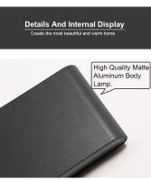 Lámpara De Pared Impermeable LED Moderna Para Exteriores Y Interiores Iluminación Minimalista Para Dormitorio Balcón Porche Jardín Decorativa Montaje En La Pared Material Aluminio - details 6