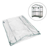 Cubierta De Invernadero Verde 100% Impermeable Para Mini Jardín Plantas Calentamiento Anti-UV Viento Sin Marco Color Verde - details 8