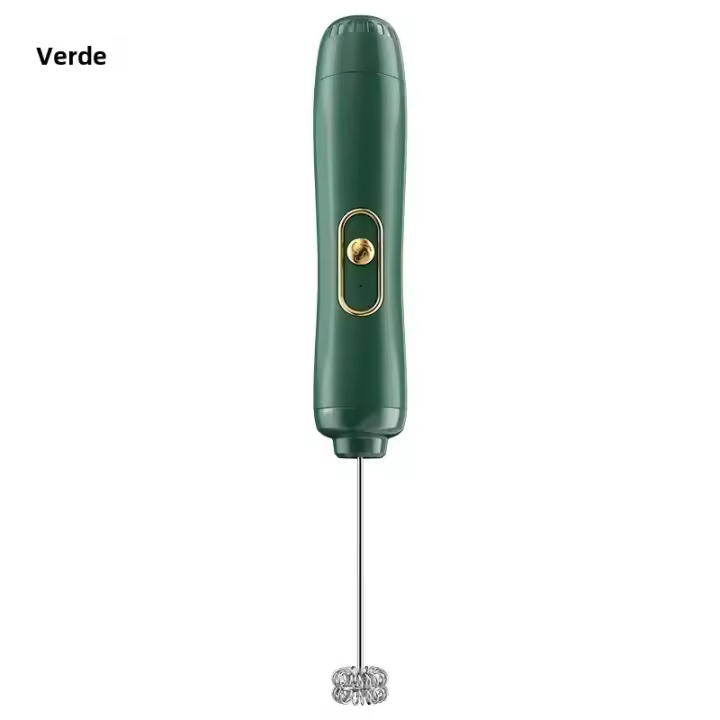 1PCS Mezclador Eléctrico Portátil Para Leche Y Batidor de Bebidas De Cocina Herramiento De Mezclas Para Café Y Cream - 1