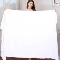 Toalla De Baño Microfibra Super Absorbente Suave Y Secado Rápido Tamaño Grande Multifuncional Para Viajes Deportes Spa - details 7