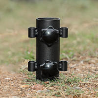 Soporte De Paraguas Ajustable De Acero Inoxidable Para Tienda De Campaña Y Pesca Soporte De Pala De Paraguas Resistente Al Viento Accesorio De Camping - details 3