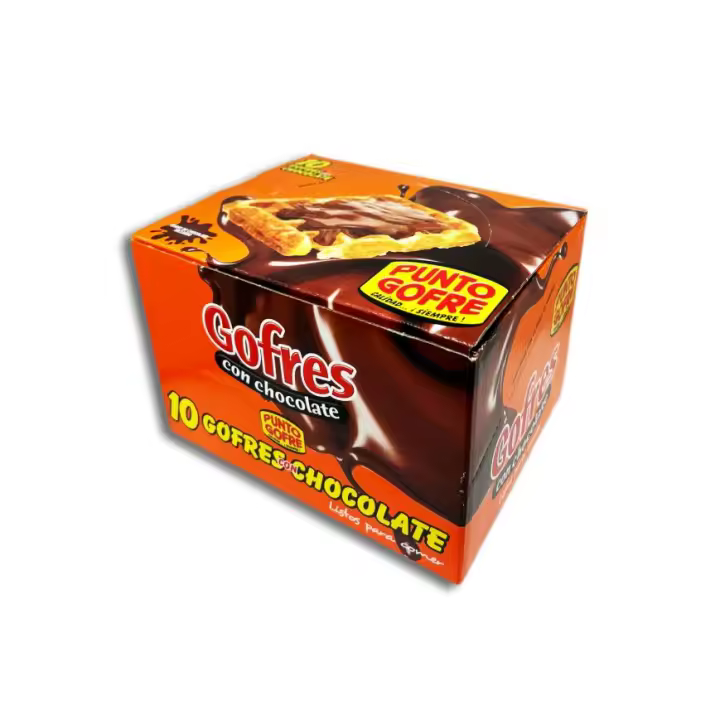 Punto gofre con chocolate 110g.  E/10 - 1