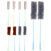 Juguete Interactivo Para Gatos 10pcs Varita De Trenzado De Peluche Divertida Para Gatos Y Gatitos Color Aleatorio Material De Nylon - details 6