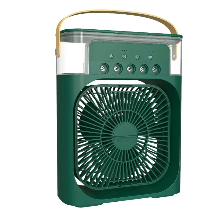 Aire Acondicionado Portátil Enfriador de Aire 4 en 1 600 Ml 3 Velocidades Ventilador - 1