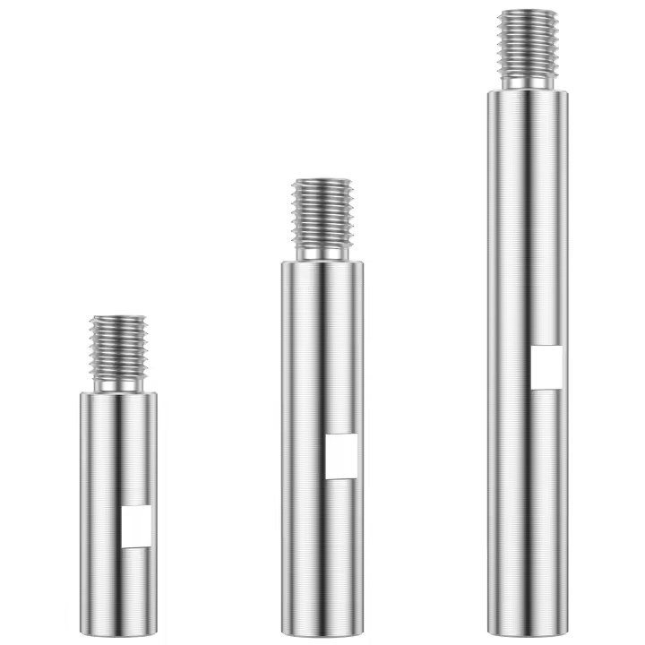 3Pcs Rodillo De Extensión Para M14 Amoladora Angulada Adaptador De Hilo 75/100/140mm Accesorios De Pulido Y Amolado - 1