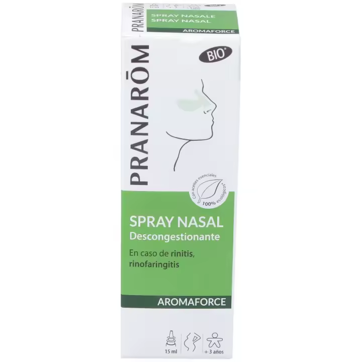 Nutriben Spray Nasal Bio Descongestionante Pranarom Aromaforce 15 Ml - 1
