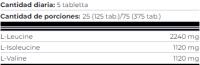 BCAA 6400 - 125 Tabletas - Scitec Nutrition - details 1