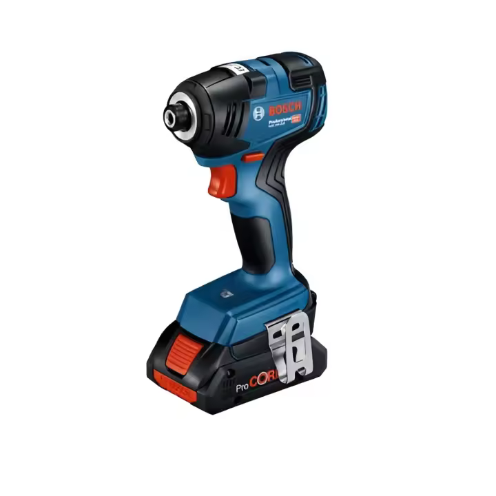 Bosch Professional 18V System GDR 18V-200 - Atornillador de Impacto a Batería (200 Nm, Tornillos Ø M6 - M16, Sin Batería, en L-BOXX) - 1
