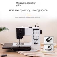 Máquina de Coser y Acolchar con Luz Incorporada: 38 Patrones, 2 Hilos de Bloqueo, Longitud Ajustable, 4 Pasos para Ojales, Ideal para Principiantes y Adultos - details 0
