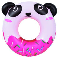 Hinchable Animal PANDA Donut flotador (10011-37595) para playa y piscina. +12 años - details 0