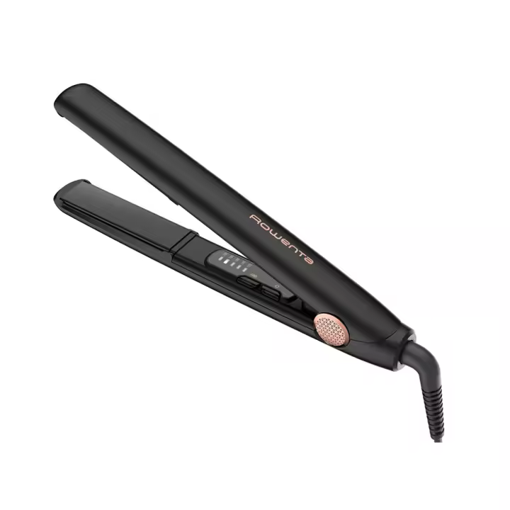 Plancha de pelo Rowenta Ultimate Experience SF8210 5 temperaturas  200ºC placas flotantes 3D negro - 1