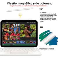 Stylus De Carga Inalámbrica Para iPad 11 A16 pro Air 13 11 M3 M2 M4 2025 12.9" 9 8 7 6 5 4 10Th Mini 7 6 Tableta Stylus Touch Pen Compatible Con Apple - details 4