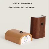 Luz Nocturna De Sensor De Movimiento LED Recargable Con Batería Para Madera Perfecta Para Pasillo Attic Closet Iluminación De Interiores Moderna USB - details 6