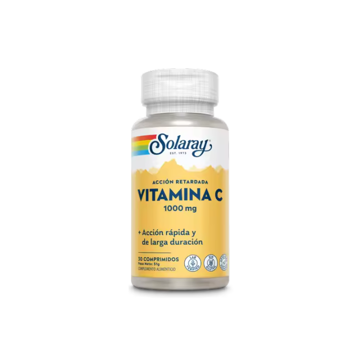 Small Vit. C 1000mg 30 Cápsulas - Solaray - 1