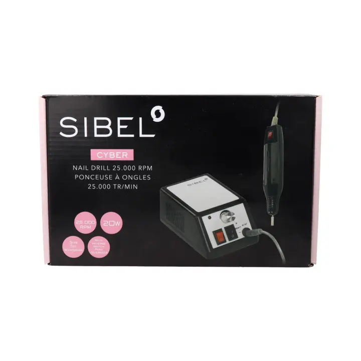 Sinelco sibel cyber nail drill 25.000 rpm, torno especial manicura y pedicura. Belleza y cuidado de tu cabello y tu piel con Sinelco. - 1