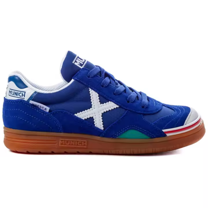 Zapatillas marca Munich modelo 1500605 para kids en color azul - 1