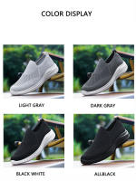 Zapatos De Vulcanización Para Hombre Moda Transpirable Zapatillas Casuales De Malla Ligeros Y Cómodos Para Exterior Y Caminar - details 7