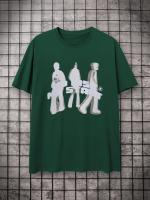 Camiseta De Verano Para Hombre Con Estampado Y2k Suave Y Elástica De Poliéster Manga Corta Tee Gráfico De Calle Cuidado Facil - details 9