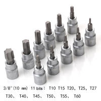 Juego De Llaves Torx Y E-Torx 34/29 Piezas Con Driver 1/4" 3/8" 1/2" Herramienta Manual Para Reparación De Coches - details 4