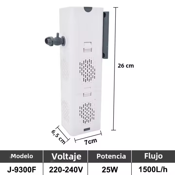 Bomba De Oxygenación Silenciosa Para Acuario Interior Submersible Aerator De Agua Con Generador De Ondas 220V Para Tanque De Peces - 1