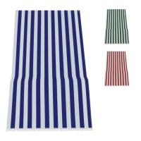 Toldo de rayas con flecos para balcón,ventana,Poliéster,Lavable,Con Anillas, Filtro solar, Disponible en varios tamaños y colores - details 0
