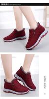 Botas De Nieve Para Mujer Invierno Nuevo Algodón Impermeable Antideslizante Con Forro De Peluche Casual Comodidad Botas De Tobillo Modernas De Estilo Callejero - details 4