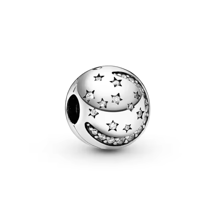 Clip Pandora Noche Brillante Mod. 791386CZ - 1