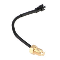 Medidor De Temperatura Para Tanque De Agua 0-120°C Monitor Con Indicadores Rojo Y Azul Advertencia Termómetro Para Motocicleta Con Sensores Universal - details 8